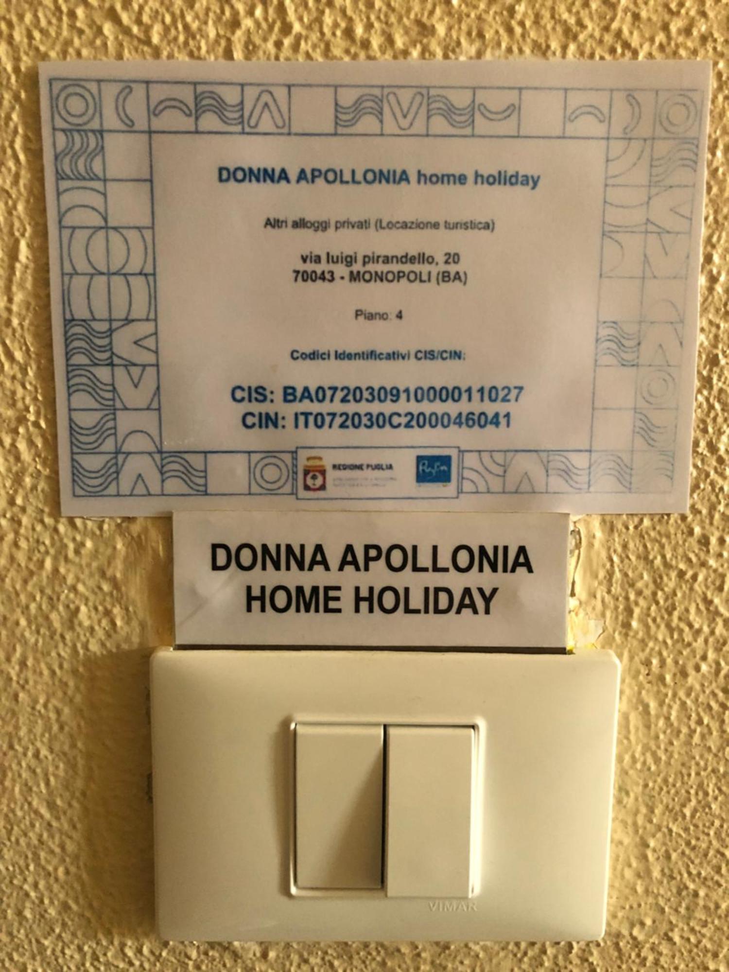 Donna Apollonia Home Holiday Monopoli Ngoại thất bức ảnh